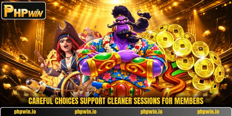 Careful choices support cleaner sessions for members Careful choices support cleaner sessions for members