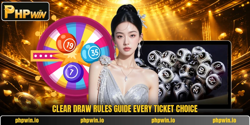 Clear draw rules guide every ticket choice Clear draw rules guide every ticket choice