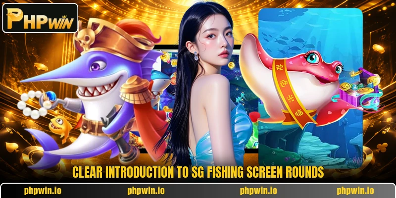 Clear introduction to SG Fishing screen rounds