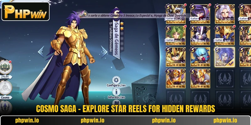 Cosmo Saga - Explore Star Reels For Hidden Rewards