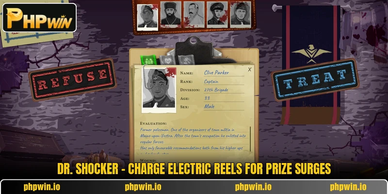 Dr. Shocker - Charge Electric Reels For Prize Surges