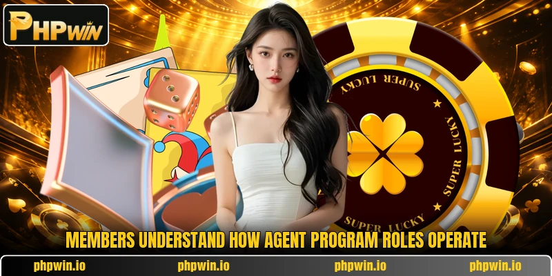 Members understand how agent program roles operate Members understand how agent program roles operate
