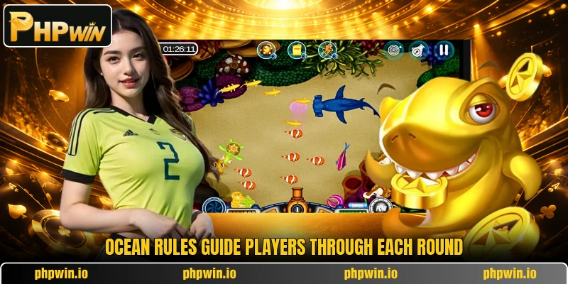 Ocean rules guide players through each round