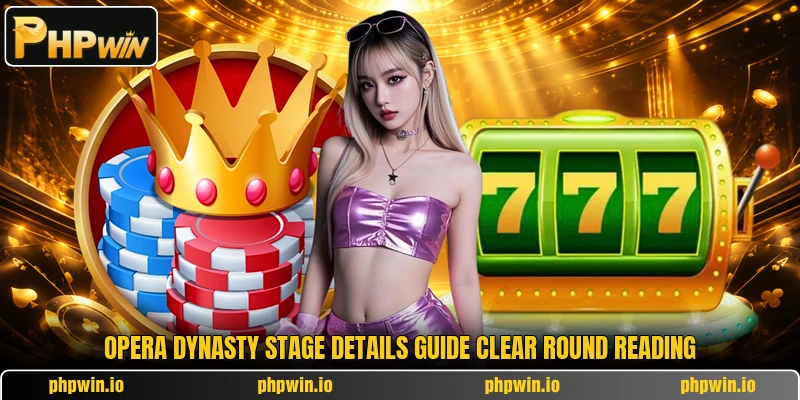 Opera Dynasty stage details guide clear round reading Opera Dynasty stage details guide clear round reading