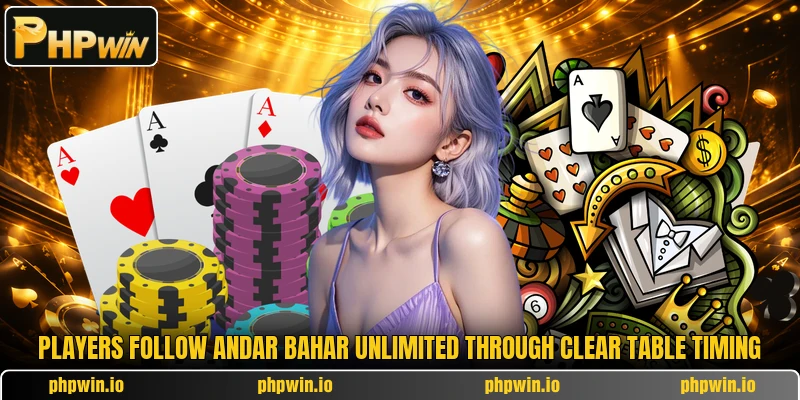 Players follow andar bahar unlimited through clear table timing Players follow andar bahar unlimited through clear table timing
