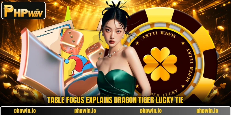 Table focus explains dragon tiger lucky tie Table focus explains dragon tiger lucky tie